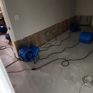 basement flood cleanup